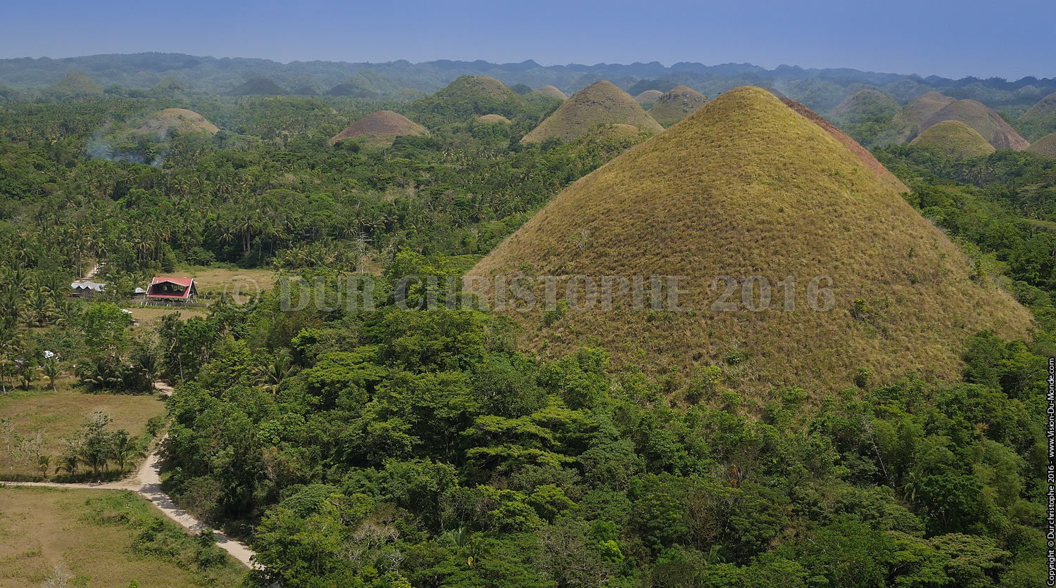 Chocolate hills - Ile de Bohol - 2016