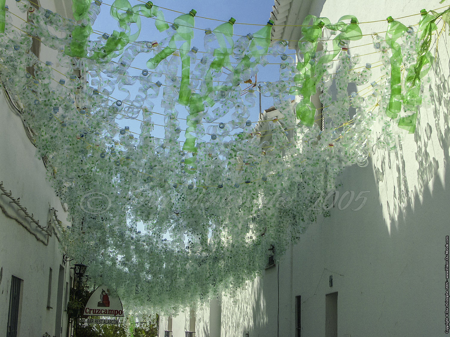 Les décorations de la feria - Mijas - 2005