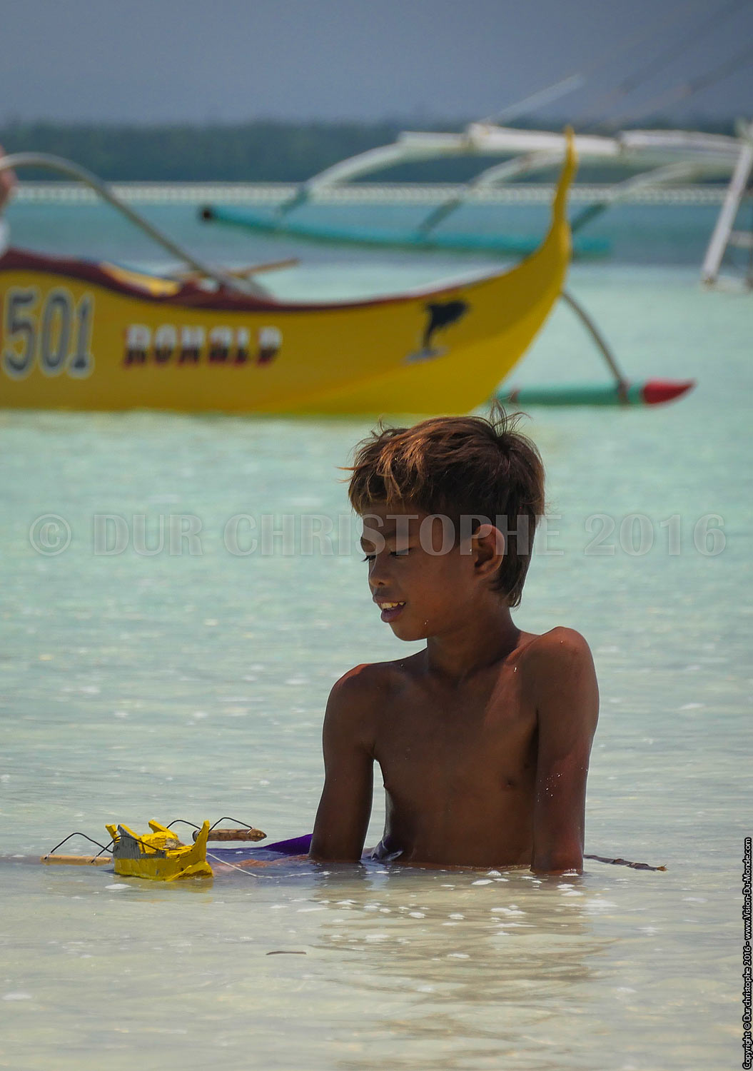 Mon petit bateau - Ile de Bohol - 2016