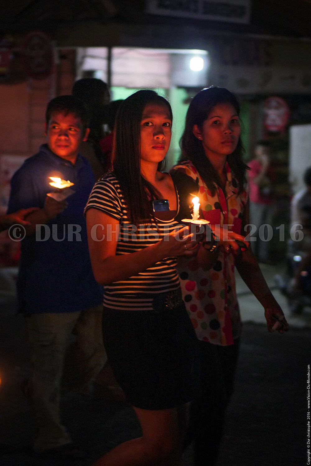 La Procession  - Ile de Bohol - 2016