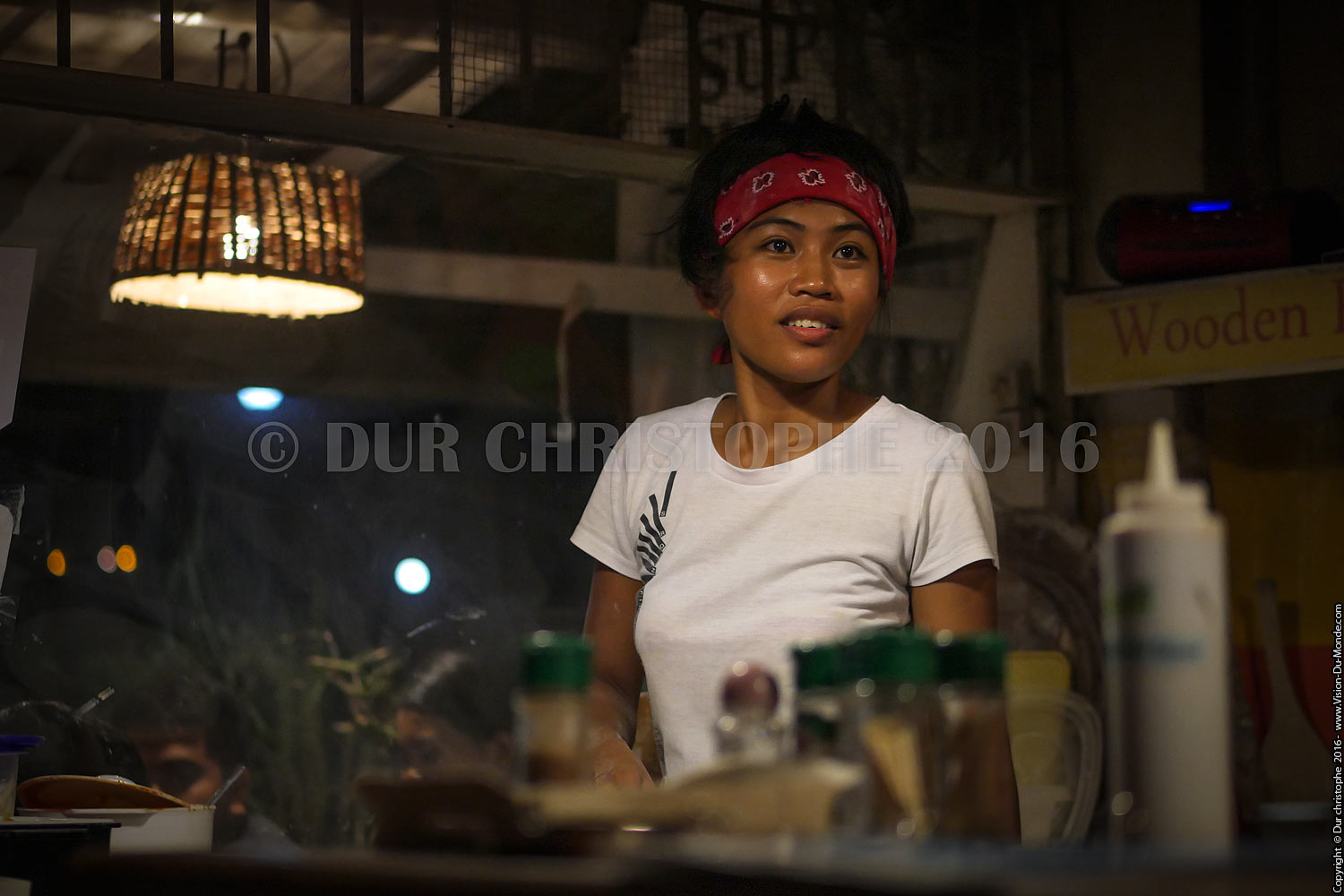 La cheffe resto - Ile de Bohol - 2016