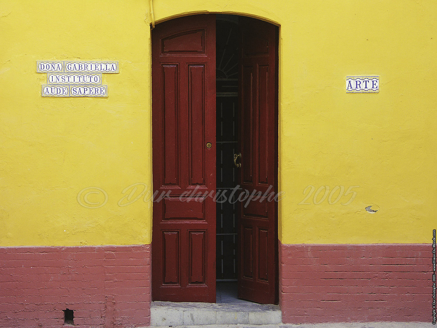 Les couleurs de la rue - Barrio Santa Cruz - Seville - 2005