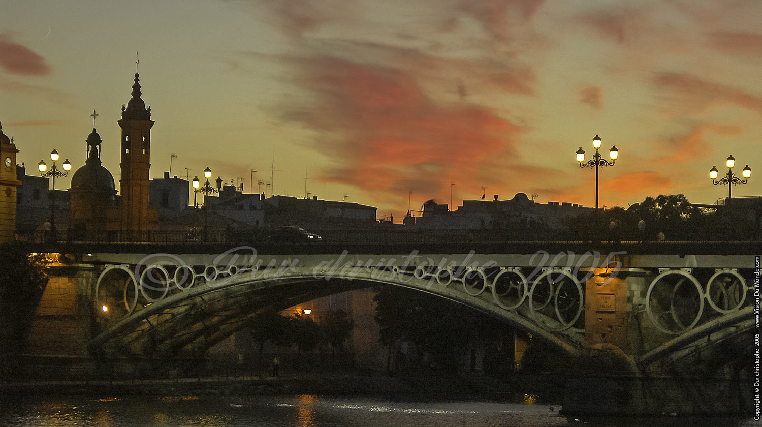 Coucher de soleil - Seville - 2005