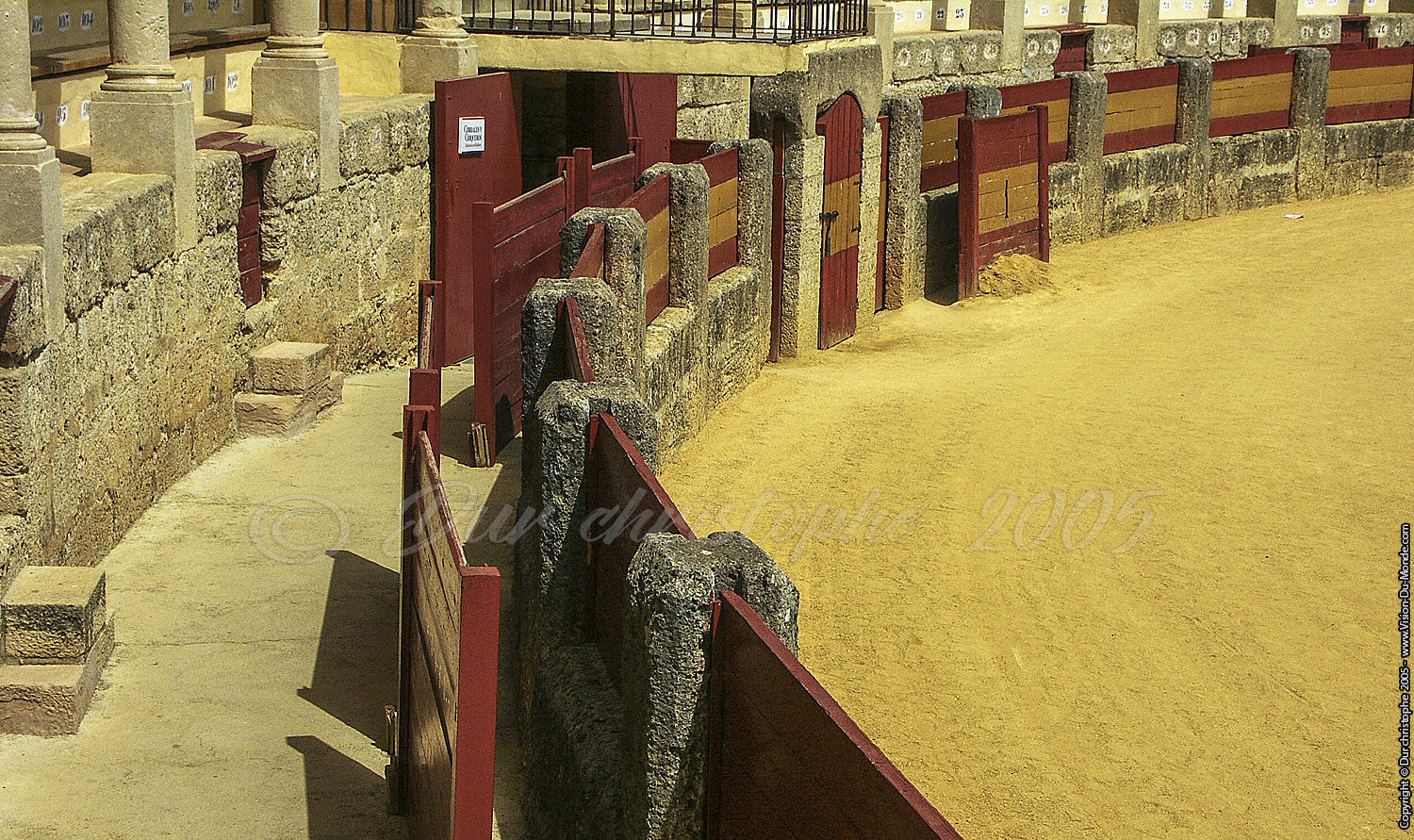Les balustrades - Les arènes - Ronda  - 2005