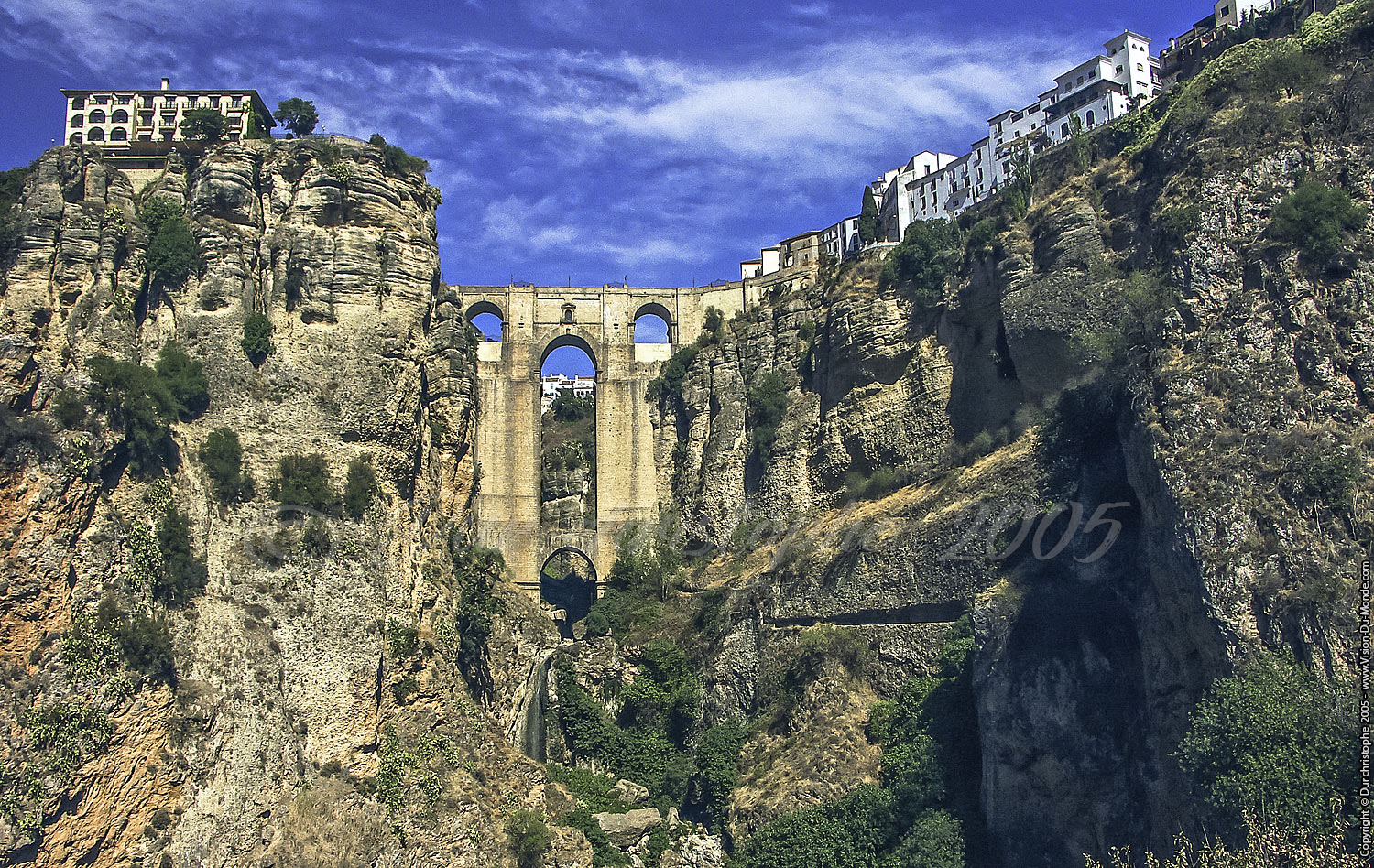 Le pont Nuevo - Ronda  - 2005