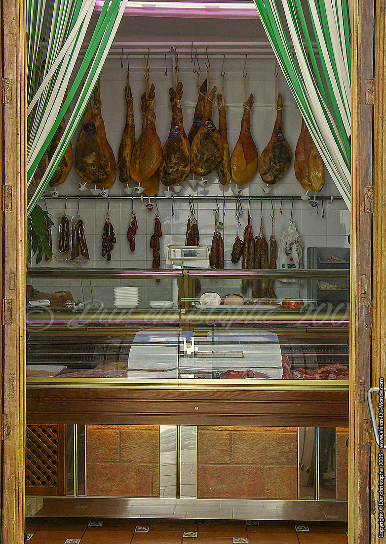 La boucherie du village - Grazalema - 2005